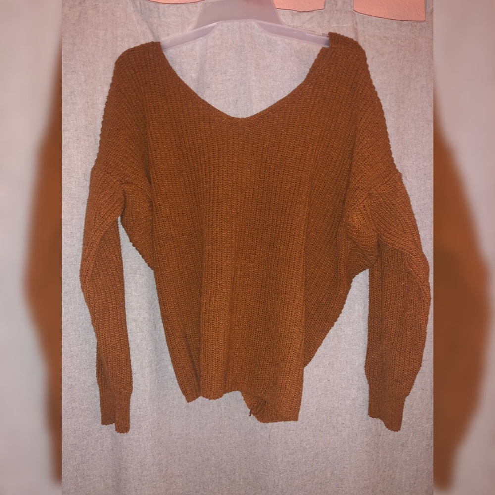 Cropped sweater